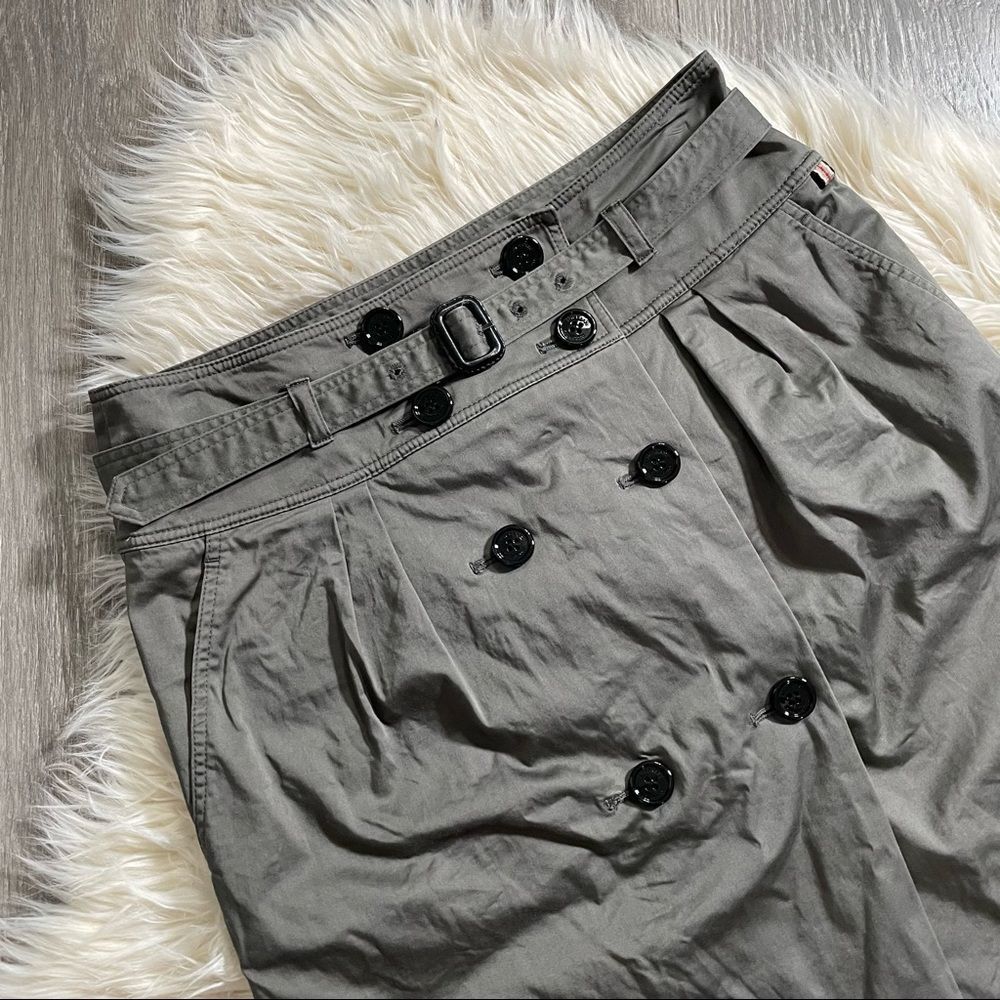 BURBERRY trench pencil skirt